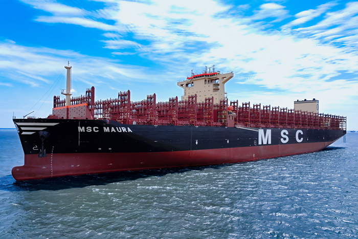 X134416000TEU集装箱船“MSCMAURA”-8027920bb96f45f4996399a792389f36